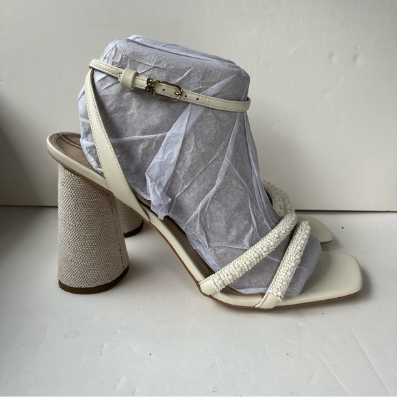 Sam Edelman New York Cuban Heel Strap Sandals KIA BEADS - Picture 4 of 8